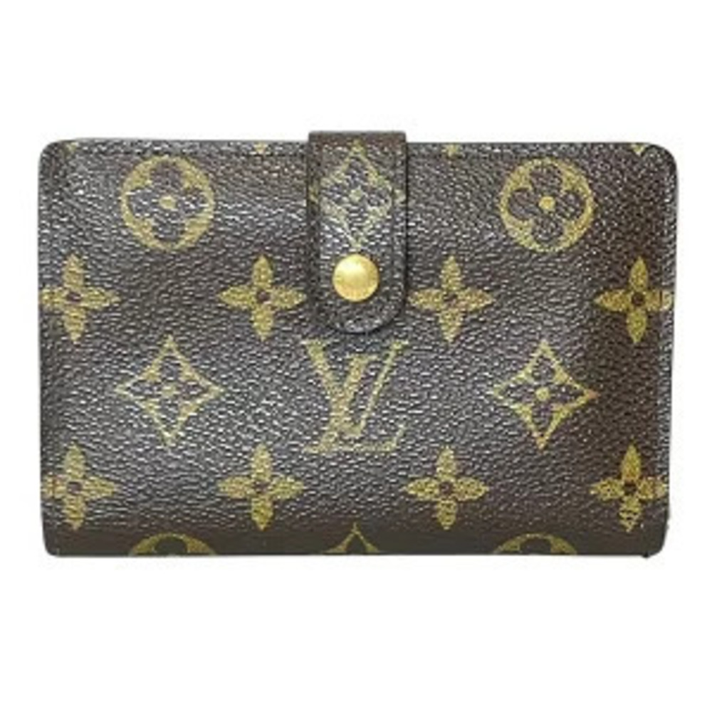 Louis Vuitton Monogram Porte Monnaie Viennois Bi fold Wallet